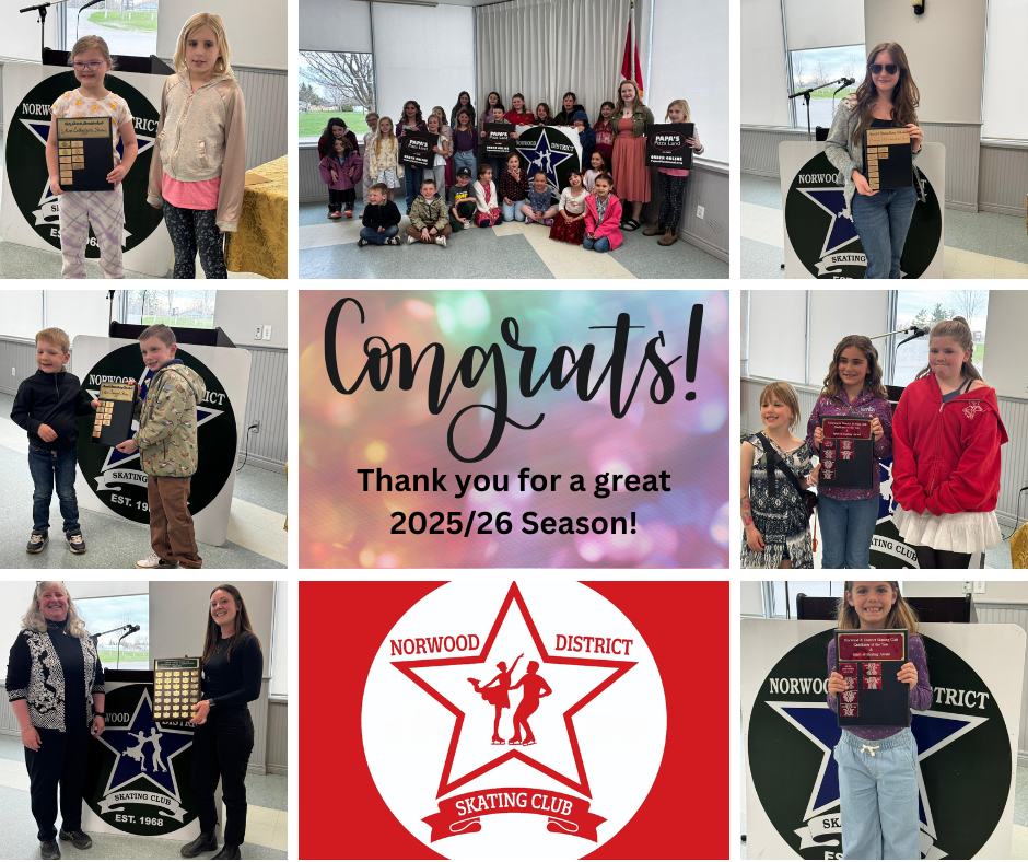 Photos of winners and all skaters with a main sponsor Papas Pizzaland